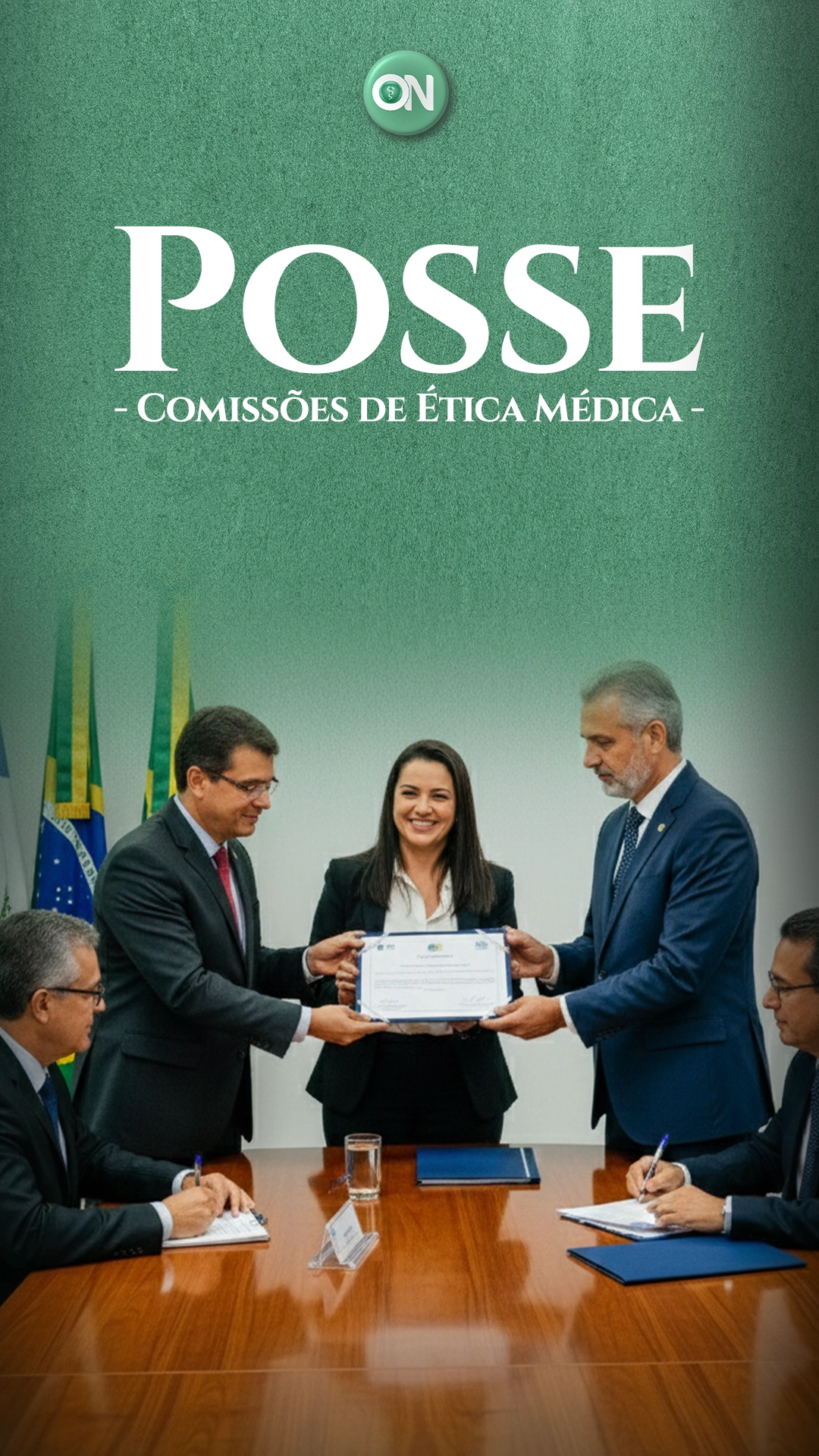 Solenidade de posse virtual da comissão de Ética do ISEA