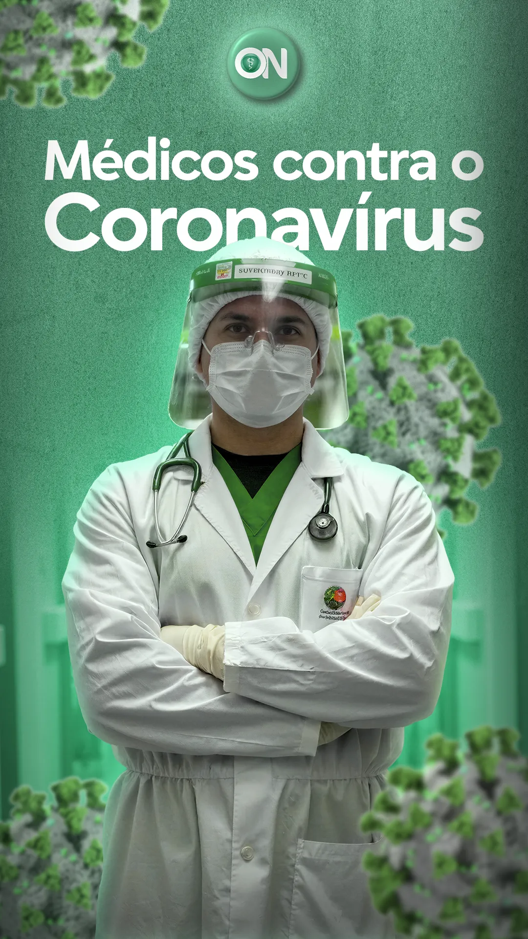 Médicos contra o coronavírus